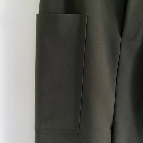 Contemporaine Simons Midi Skirt Dark Green Size 2 - Picture 9 of 13